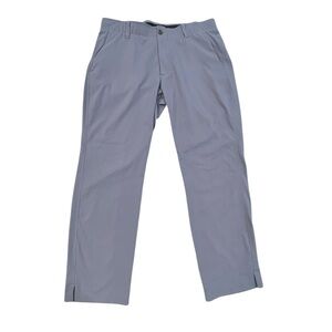 Under Armour Men's Light Gray Chinos 36x30 Casual‎ Golf Hiking Performance